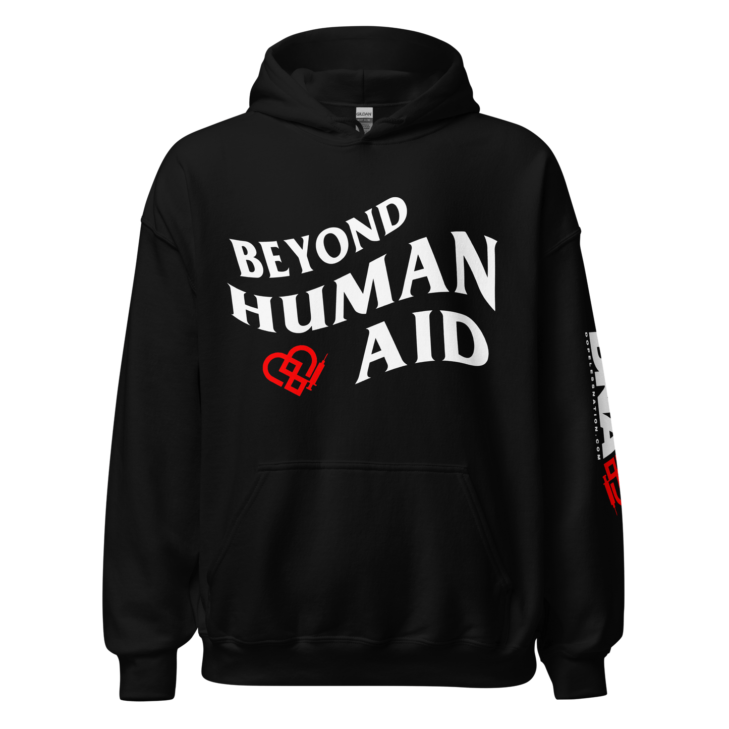 Beyond Human Aid Unisex Hoodie - Dopeless Nation Alliance